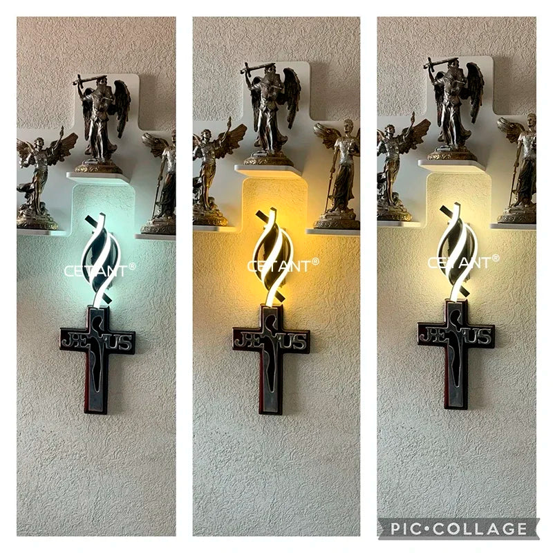 Modern LED Wall Lamp Home Decora Led Wall Sconce Bedroom Bedside Corridor Living Room Backgroud Black White Lighting Lustre