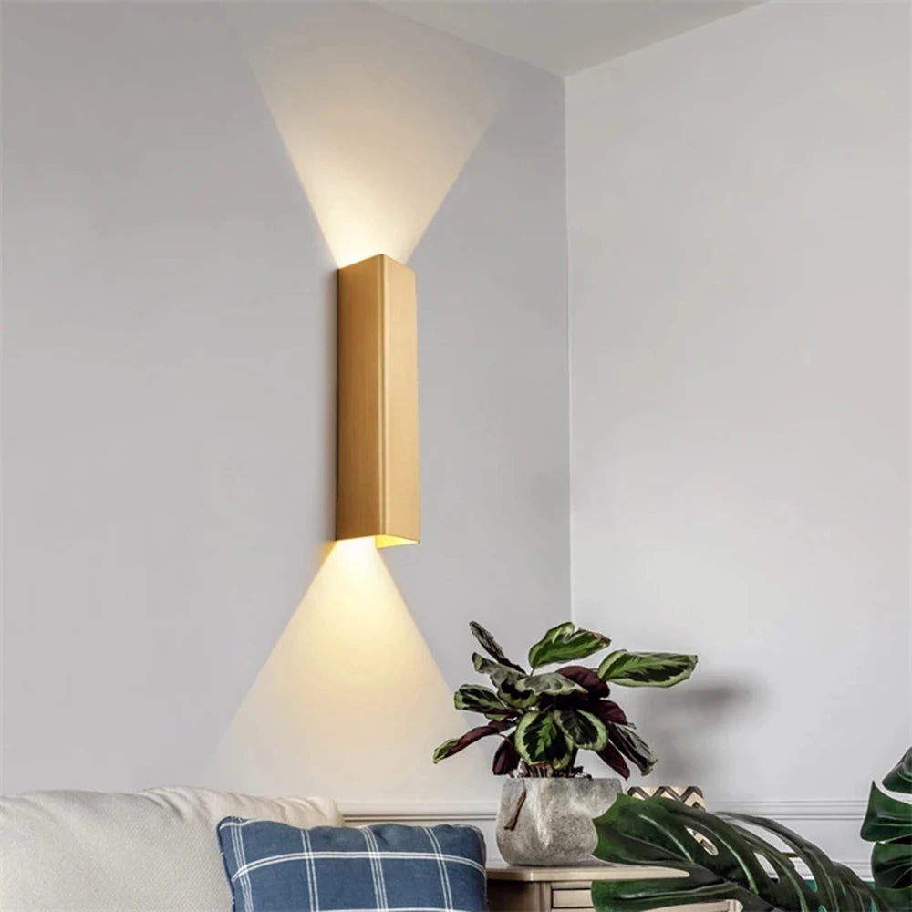 12W 18W LED Indoor Wall Lamp Modern Aluminum Home Lighting Sconces Bedroom Living Room Aisle Corridor Decoration LED Wall Light
